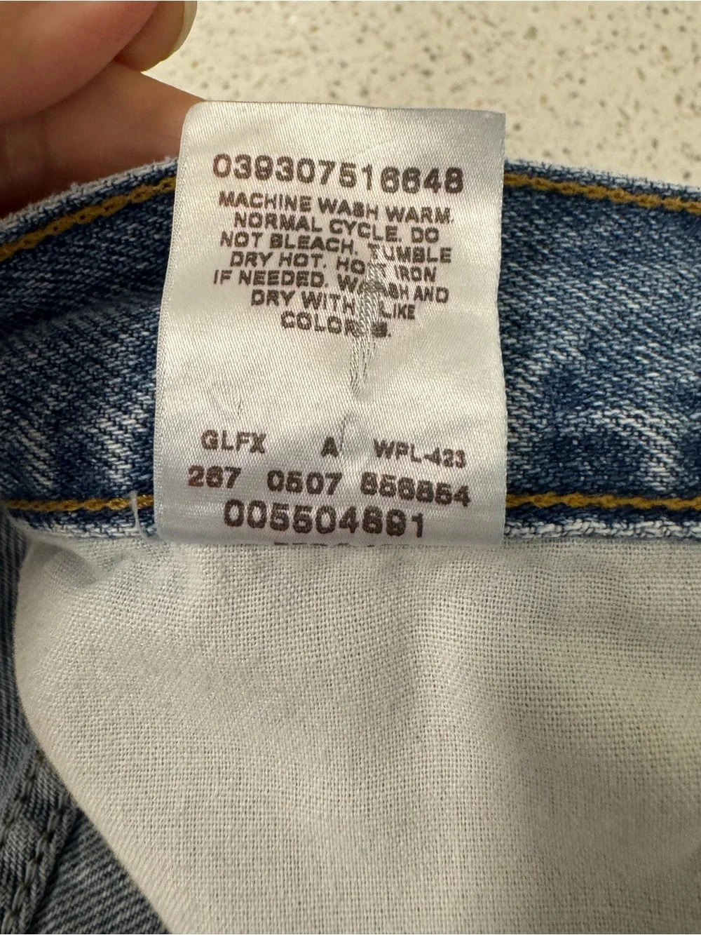 Levi's 550 Relaxed Fit Jeans Mens 38x29  Wash Blue Denim Vintage Y2K Fade 90’s